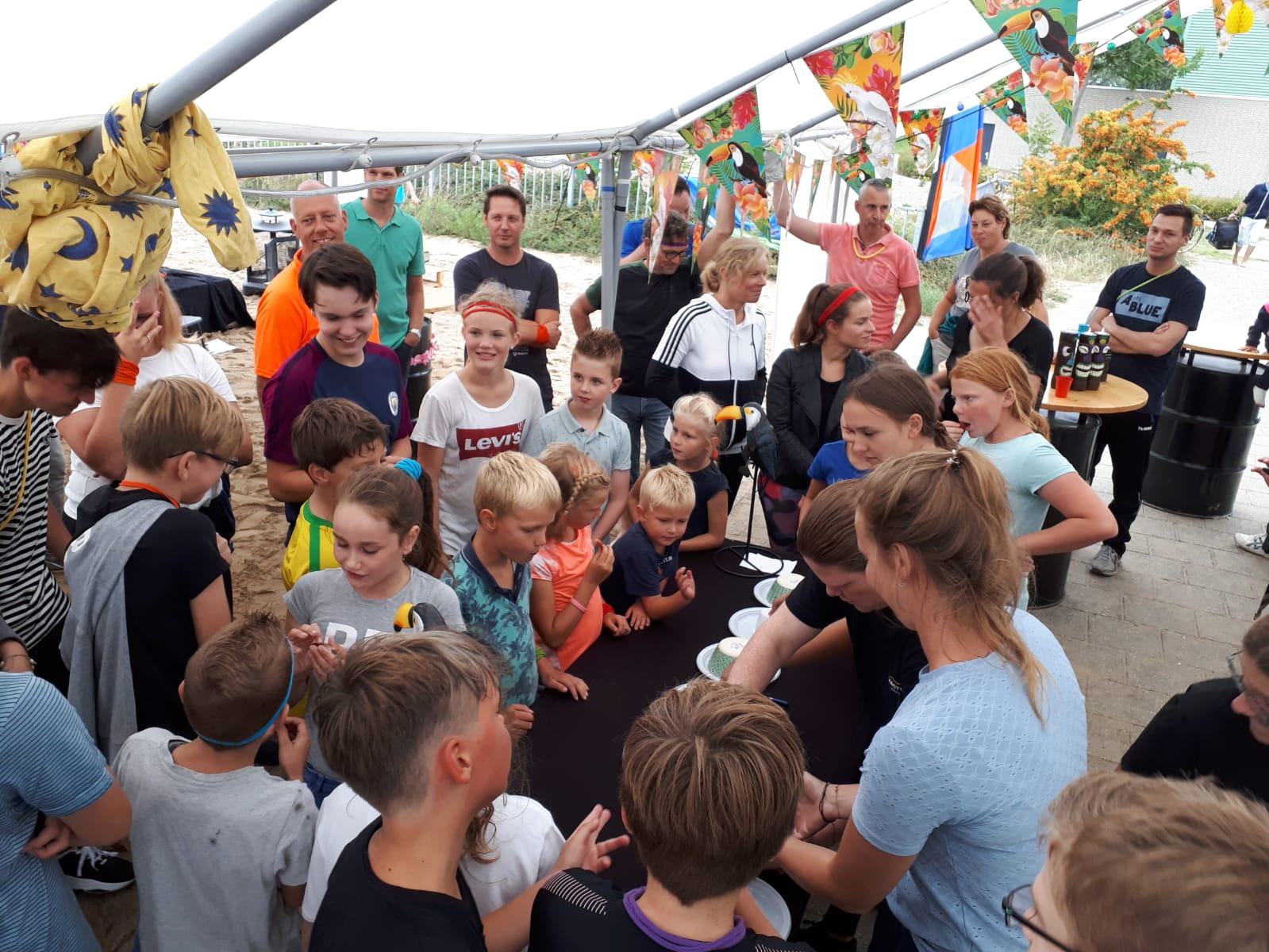 Beachfeest groot succes!